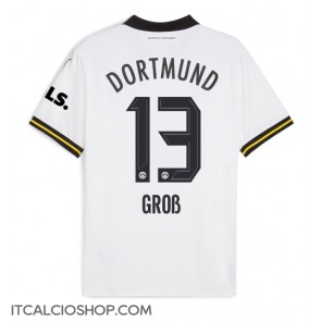 Borussia Dortmund Pascal Gross #13 Terza Maglia 2024-25 Manica Corta